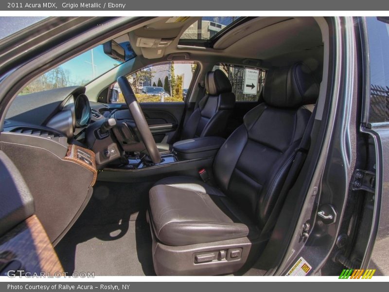 Grigio Metallic / Ebony 2011 Acura MDX