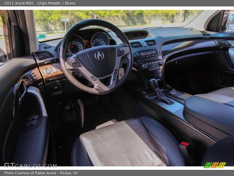 Grigio Metallic / Ebony 2011 Acura MDX