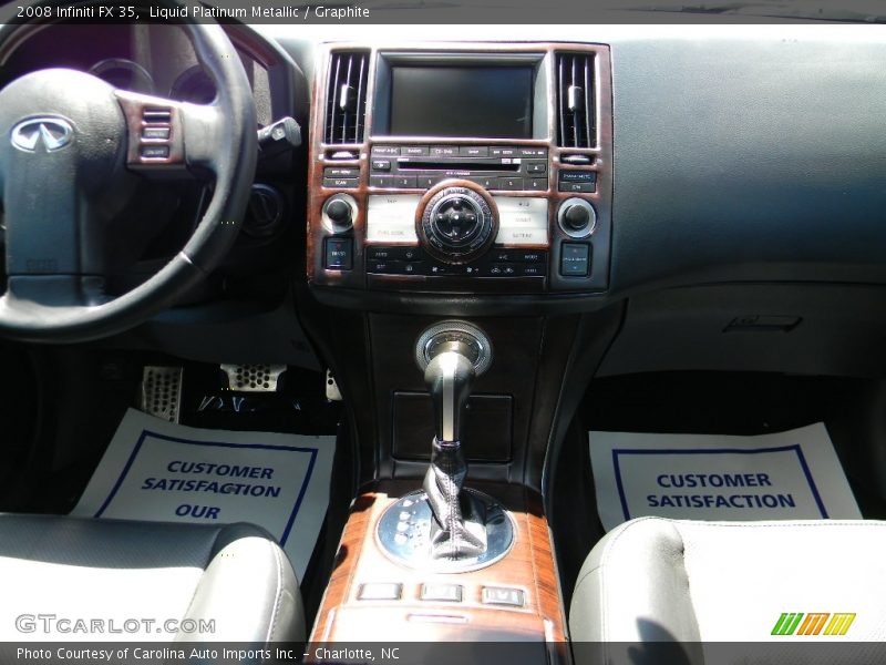 Liquid Platinum Metallic / Graphite 2008 Infiniti FX 35