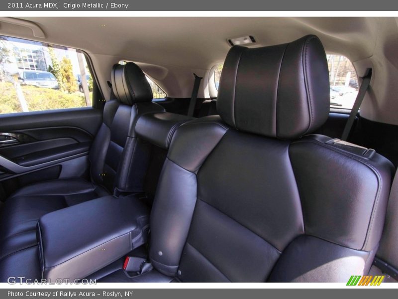 Grigio Metallic / Ebony 2011 Acura MDX