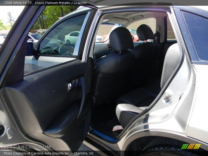 Liquid Platinum Metallic / Graphite 2008 Infiniti FX 35