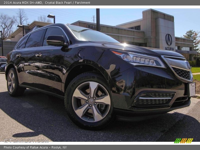 Crystal Black Pearl / Parchment 2014 Acura MDX SH-AWD