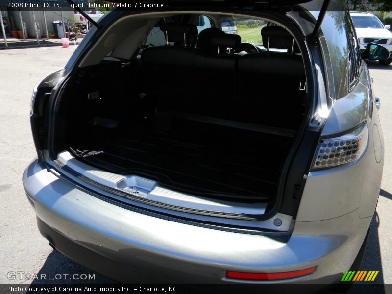 Liquid Platinum Metallic / Graphite 2008 Infiniti FX 35