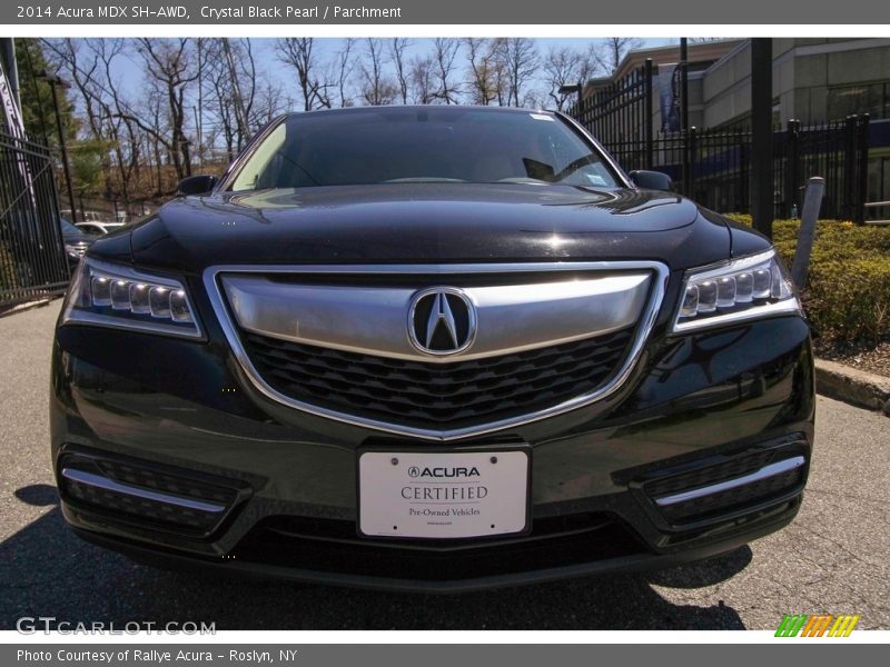 Crystal Black Pearl / Parchment 2014 Acura MDX SH-AWD