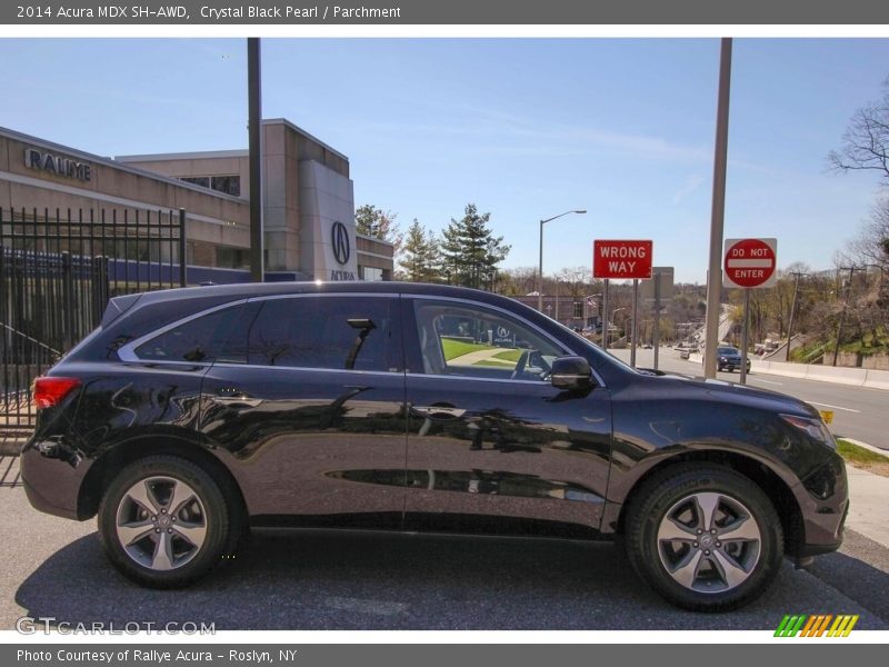 Crystal Black Pearl / Parchment 2014 Acura MDX SH-AWD