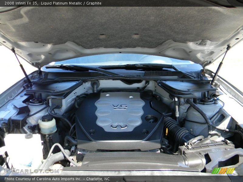Liquid Platinum Metallic / Graphite 2008 Infiniti FX 35
