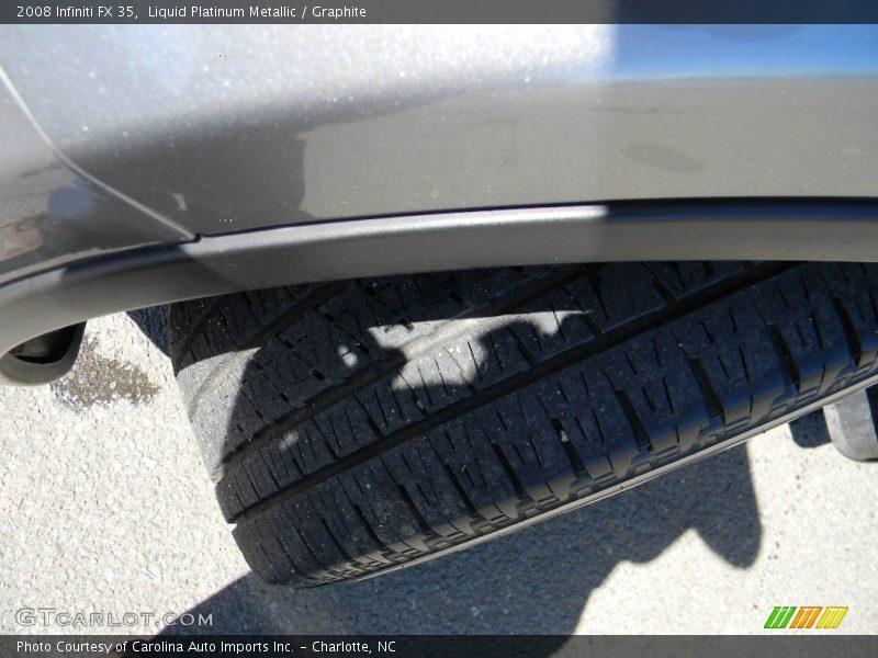 Liquid Platinum Metallic / Graphite 2008 Infiniti FX 35
