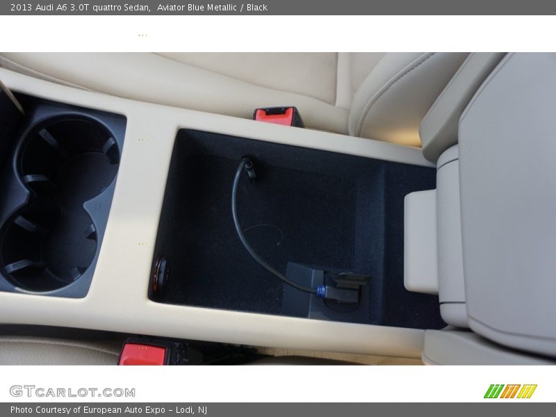 Aviator Blue Metallic / Black 2013 Audi A6 3.0T quattro Sedan