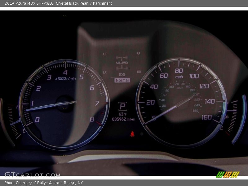 Crystal Black Pearl / Parchment 2014 Acura MDX SH-AWD