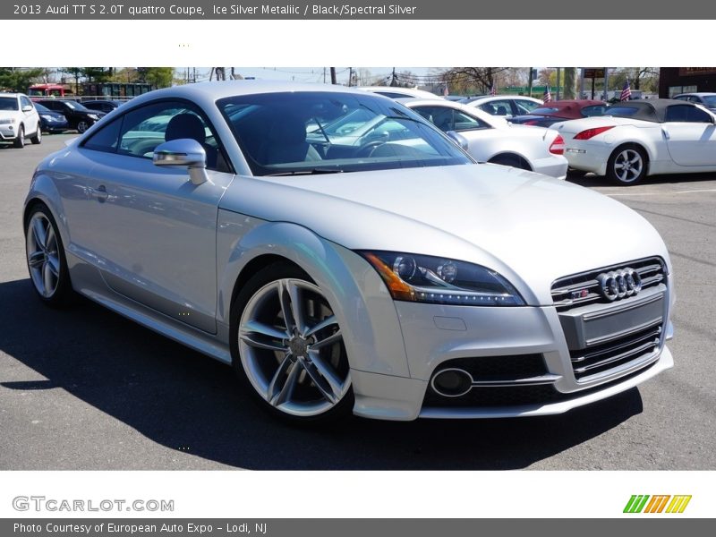 Ice Silver Metaliic / Black/Spectral Silver 2013 Audi TT S 2.0T quattro Coupe