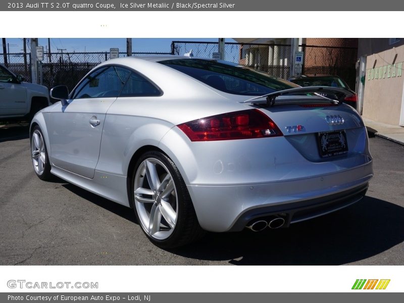 Ice Silver Metaliic / Black/Spectral Silver 2013 Audi TT S 2.0T quattro Coupe
