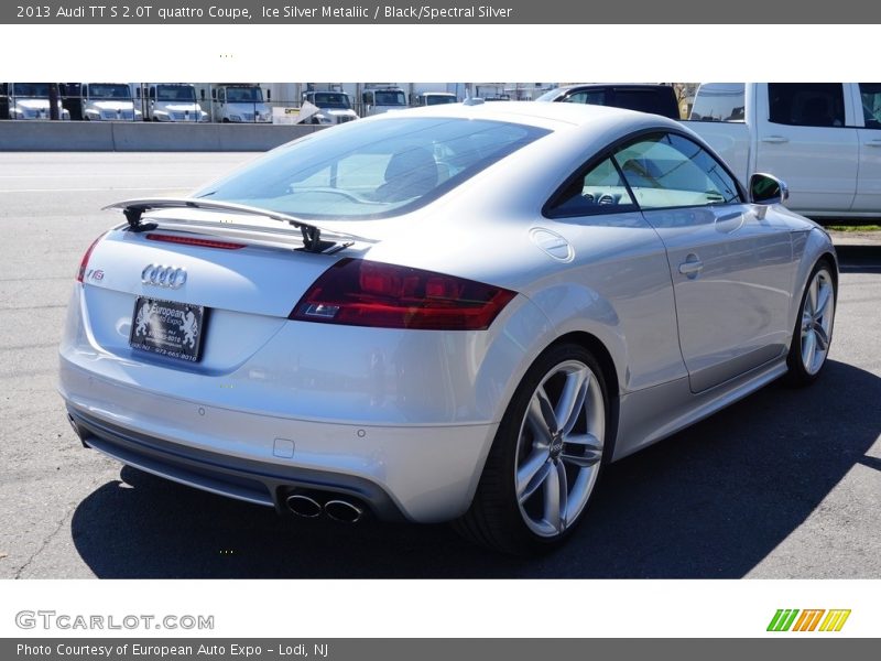 Ice Silver Metaliic / Black/Spectral Silver 2013 Audi TT S 2.0T quattro Coupe