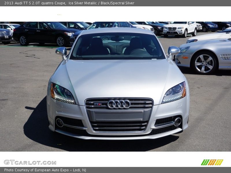 Ice Silver Metaliic / Black/Spectral Silver 2013 Audi TT S 2.0T quattro Coupe