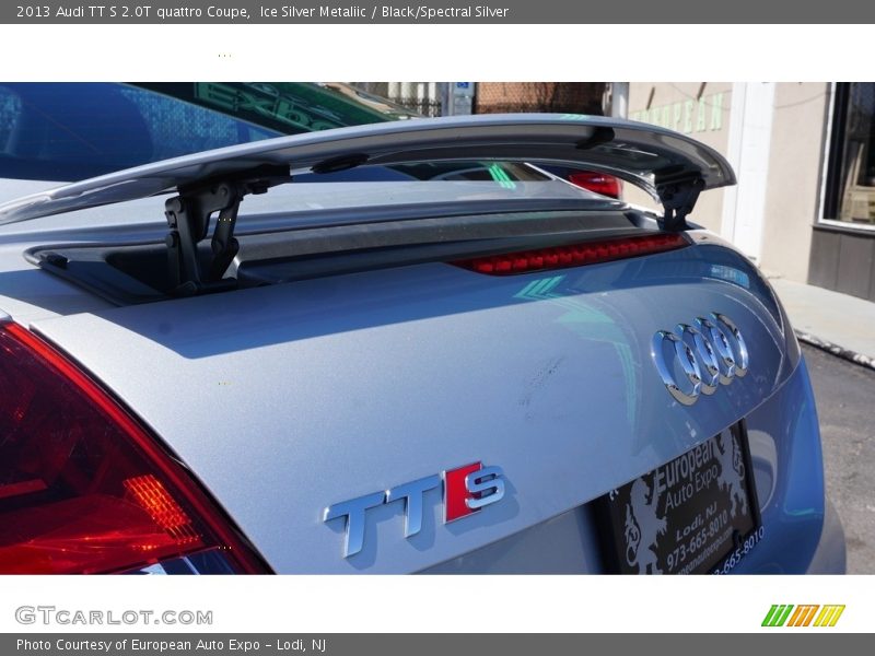 Ice Silver Metaliic / Black/Spectral Silver 2013 Audi TT S 2.0T quattro Coupe