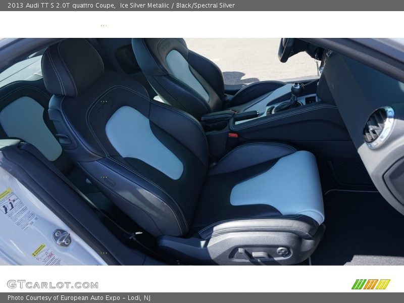 Ice Silver Metaliic / Black/Spectral Silver 2013 Audi TT S 2.0T quattro Coupe