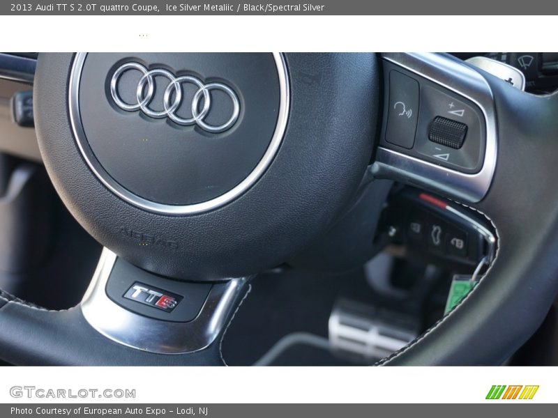 Ice Silver Metaliic / Black/Spectral Silver 2013 Audi TT S 2.0T quattro Coupe