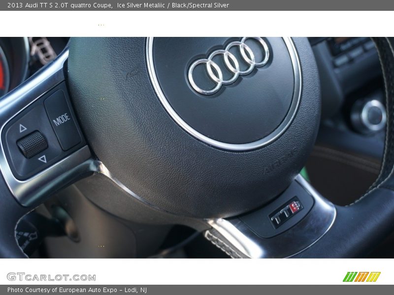 Ice Silver Metaliic / Black/Spectral Silver 2013 Audi TT S 2.0T quattro Coupe