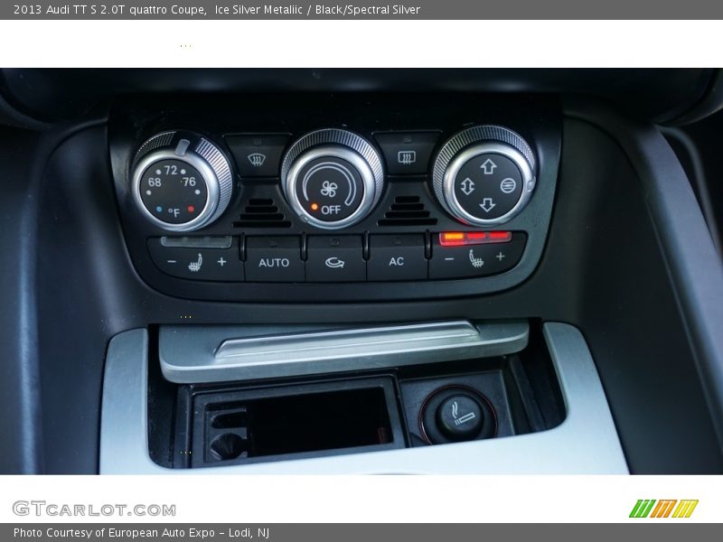 Ice Silver Metaliic / Black/Spectral Silver 2013 Audi TT S 2.0T quattro Coupe