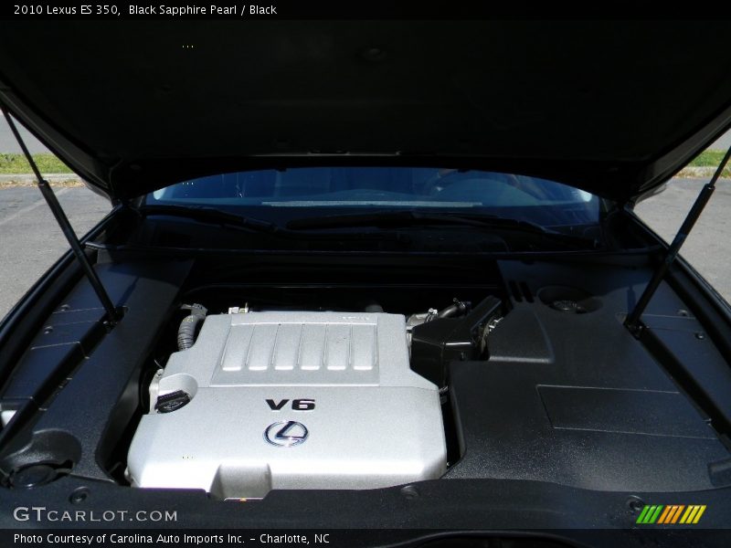 Black Sapphire Pearl / Black 2010 Lexus ES 350