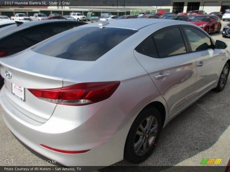 Silver / Gray 2017 Hyundai Elantra SE