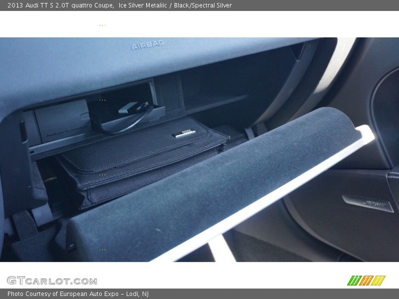 Ice Silver Metaliic / Black/Spectral Silver 2013 Audi TT S 2.0T quattro Coupe