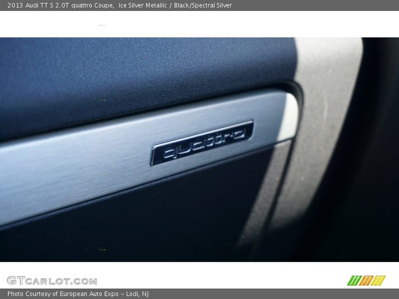Ice Silver Metaliic / Black/Spectral Silver 2013 Audi TT S 2.0T quattro Coupe
