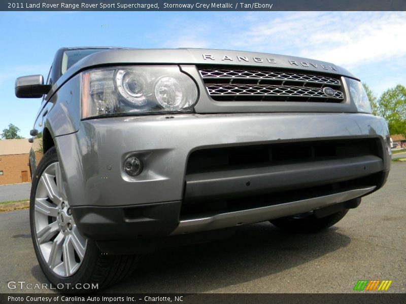 Stornoway Grey Metallic / Tan/Ebony 2011 Land Rover Range Rover Sport Supercharged