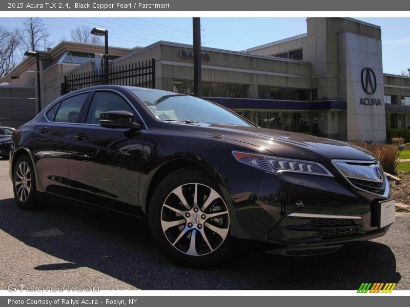 Black Copper Pearl / Parchment 2015 Acura TLX 2.4