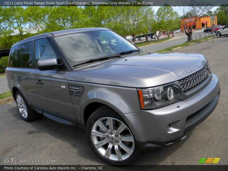 Stornoway Grey Metallic / Tan/Ebony 2011 Land Rover Range Rover Sport Supercharged