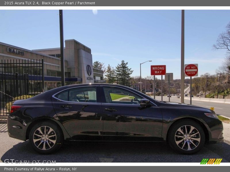 Black Copper Pearl / Parchment 2015 Acura TLX 2.4