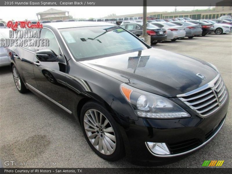 Caspian Black / Ivory 2016 Hyundai Equus Signature