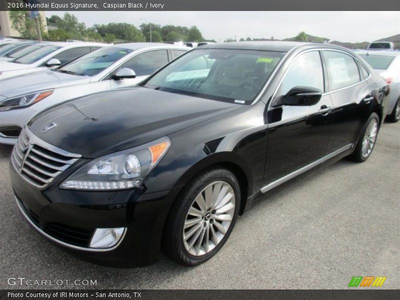 Caspian Black / Ivory 2016 Hyundai Equus Signature