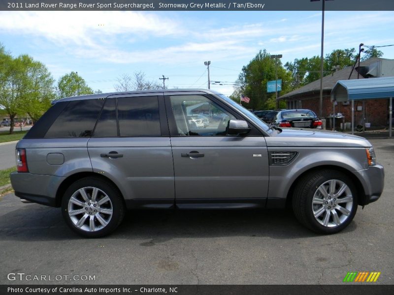 Stornoway Grey Metallic / Tan/Ebony 2011 Land Rover Range Rover Sport Supercharged