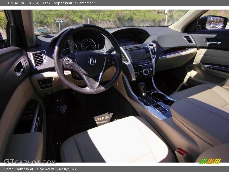 Black Copper Pearl / Parchment 2015 Acura TLX 2.4