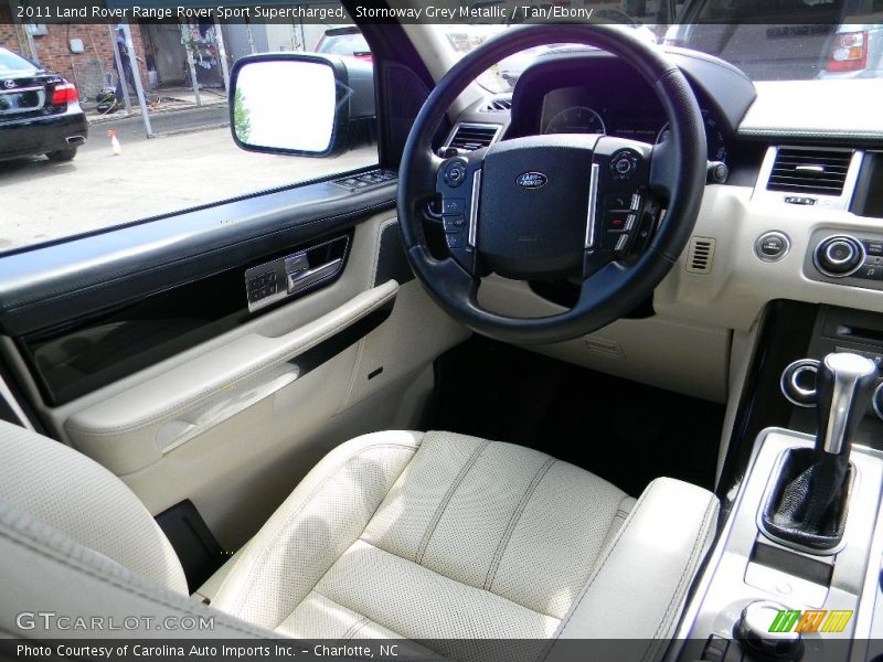 Stornoway Grey Metallic / Tan/Ebony 2011 Land Rover Range Rover Sport Supercharged