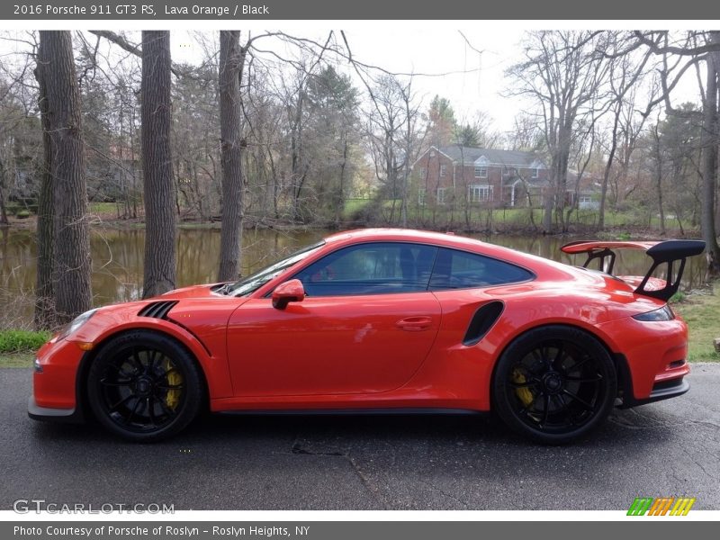  2016 911 GT3 RS Lava Orange