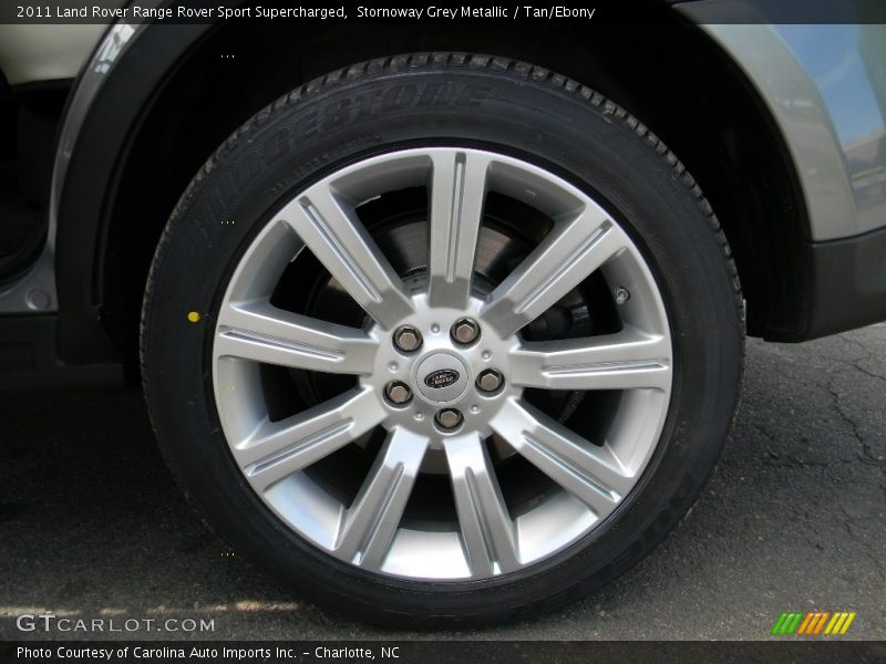Stornoway Grey Metallic / Tan/Ebony 2011 Land Rover Range Rover Sport Supercharged