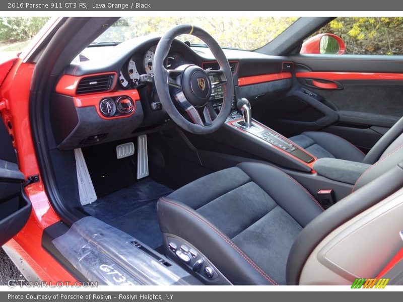 Black Interior - 2016 911 GT3 RS 
