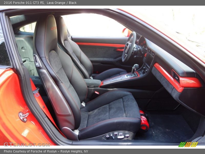 Lava Orange / Black 2016 Porsche 911 GT3 RS