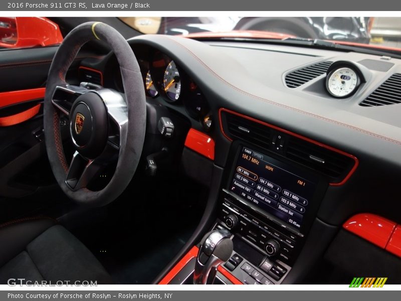 Lava Orange / Black 2016 Porsche 911 GT3 RS