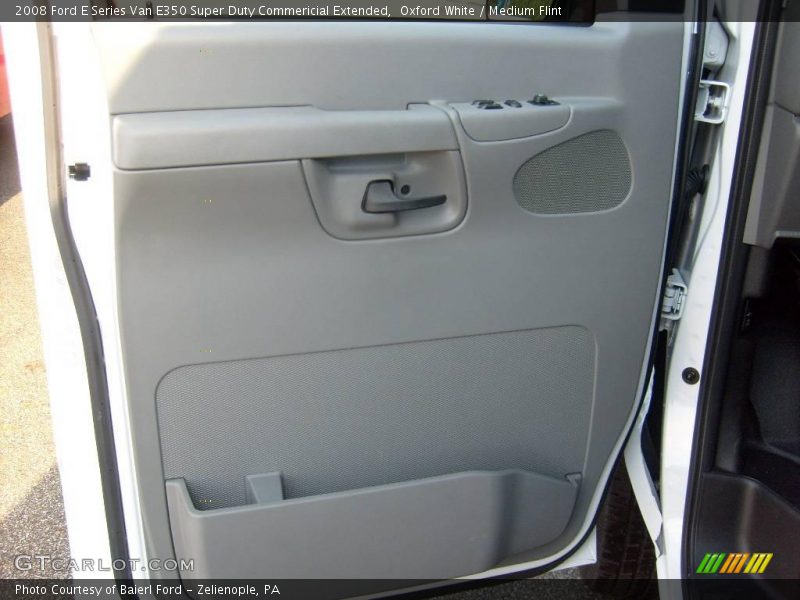 Oxford White / Medium Flint 2008 Ford E Series Van E350 Super Duty Commericial Extended