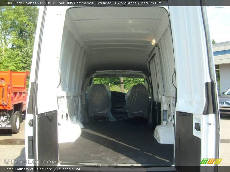 Oxford White / Medium Flint 2008 Ford E Series Van E350 Super Duty Commericial Extended