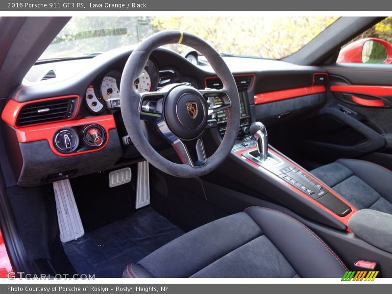 Black Interior - 2016 911 GT3 RS 