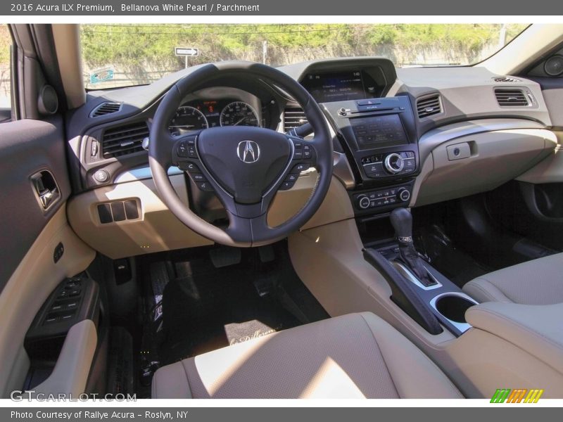 Bellanova White Pearl / Parchment 2016 Acura ILX Premium