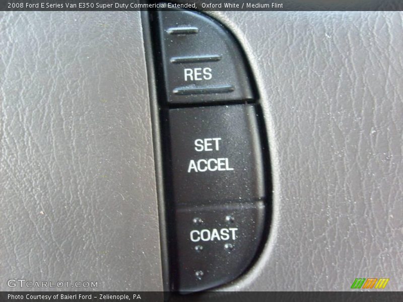 Oxford White / Medium Flint 2008 Ford E Series Van E350 Super Duty Commericial Extended