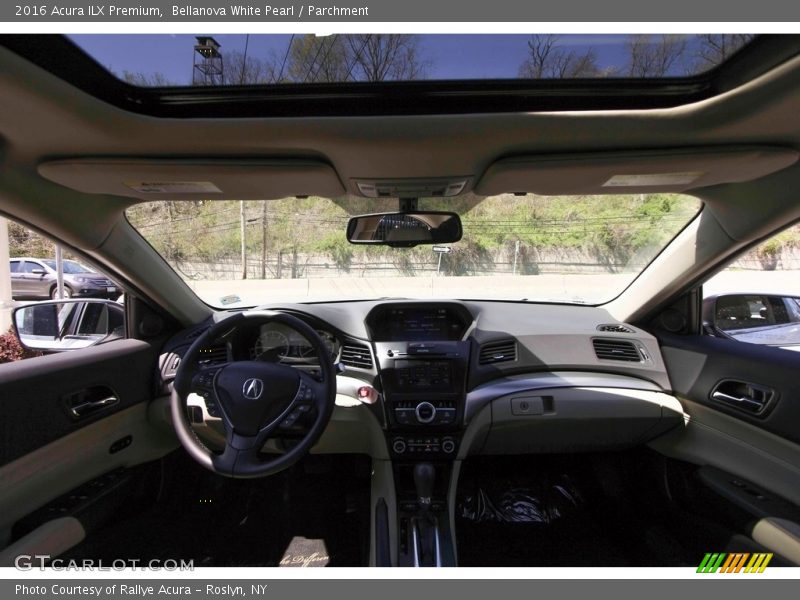 Bellanova White Pearl / Parchment 2016 Acura ILX Premium