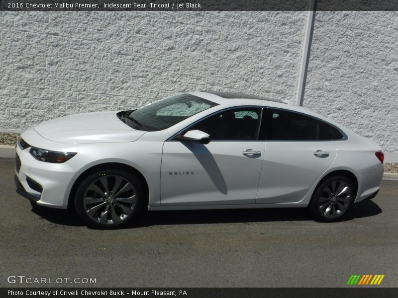 Iridescent Pearl Tricoat / Jet Black 2016 Chevrolet Malibu Premier