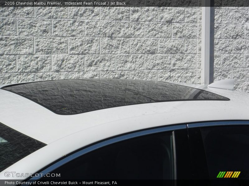 Iridescent Pearl Tricoat / Jet Black 2016 Chevrolet Malibu Premier