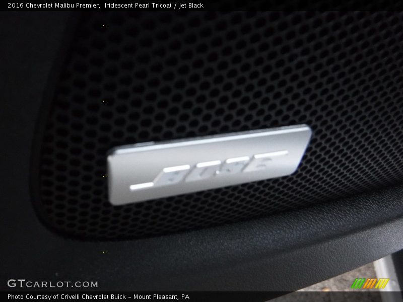 Iridescent Pearl Tricoat / Jet Black 2016 Chevrolet Malibu Premier