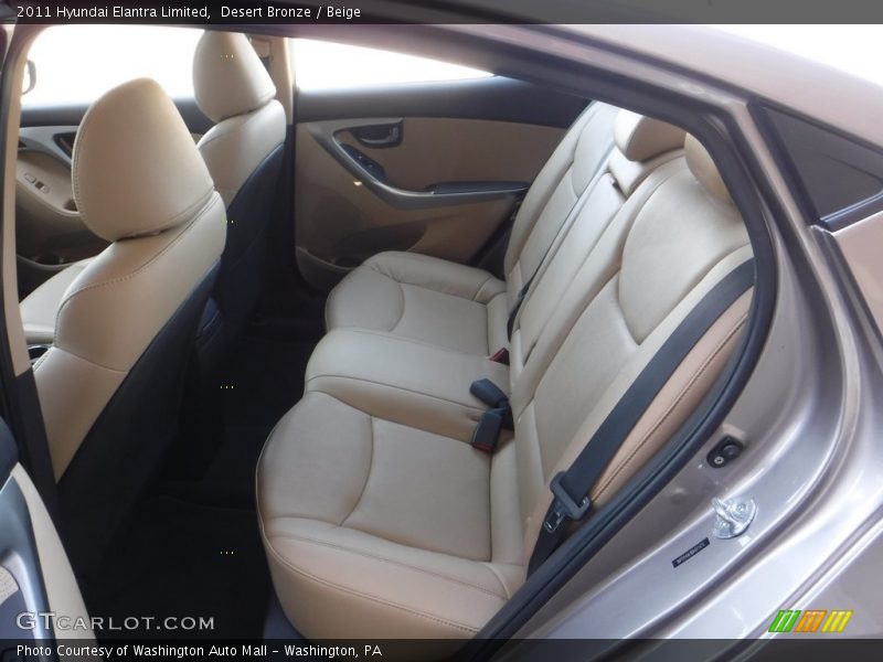 Desert Bronze / Beige 2011 Hyundai Elantra Limited